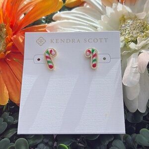 Kendra Scott Candy Cane Earrings